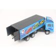 Cargo Carrier Truck Pull Back Spring Action Race Toy (Assorted Colours) Online Hot Sale