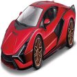 Resembling Lamborghini Sian FKP 37 Diecast Car | 1:32 Scale Model | Red For Discount