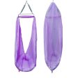 Baby Swing Cradle with Mosquito Net Spring and Metal Window Cradle Hanger (Purple) Online Hot Sale