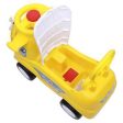 Airplane Design Manual Ride On with Under Seat Storage Compartment Car (Yellow) Supply