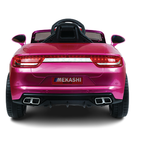 Ride-on Battery Operated Car with LED Headlights & Rear Lights (Pink) | MKS_002(D) | COD not Available Online now