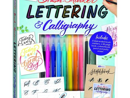 Art Maker Brush Marker Lettering and Calligraphy Kit For Discount