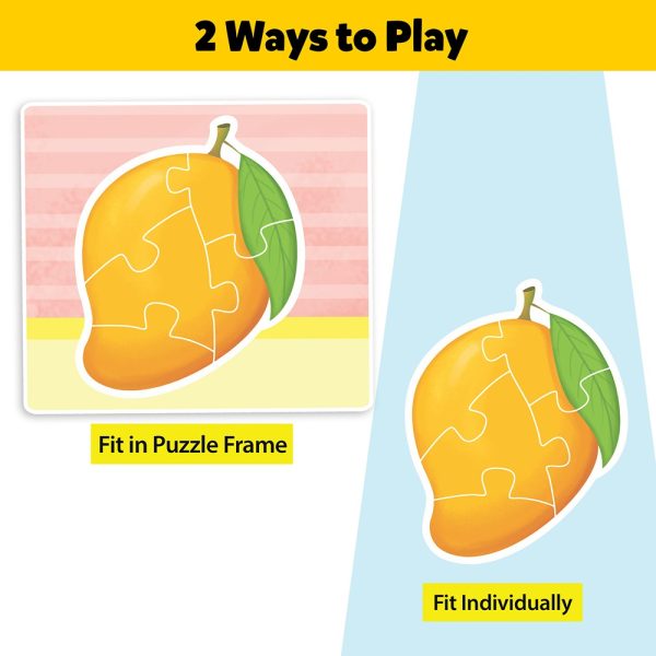 Baby’s First Jigsaw Puzzle Fruits and Vegetables (Set of 2) | 30 Pieces Sale