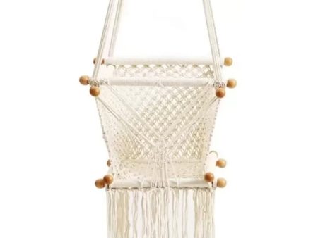 DIY Handmade Wooden Macrame Swing Cheap