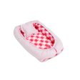 Apple Print New Born Baby nest Bedding Set Reversible (Pink) Online Hot Sale