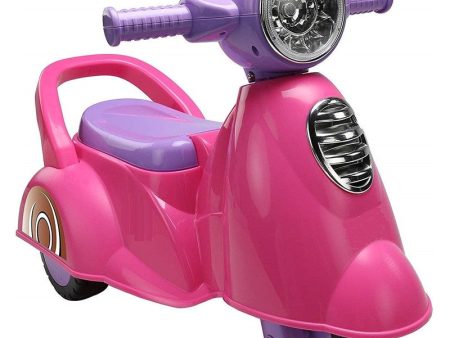 Manual Ride On Scooter (Pink, Blue) For Sale