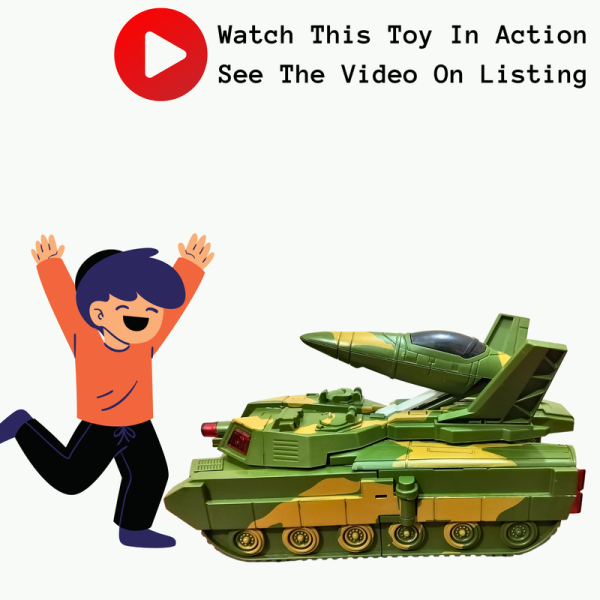 Army Toys (2 in 1 Aircraft & Tank) Discount