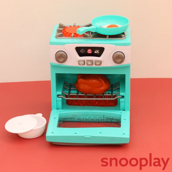 Battery Operated Kitchen Appliances Pretend Play Set Supply