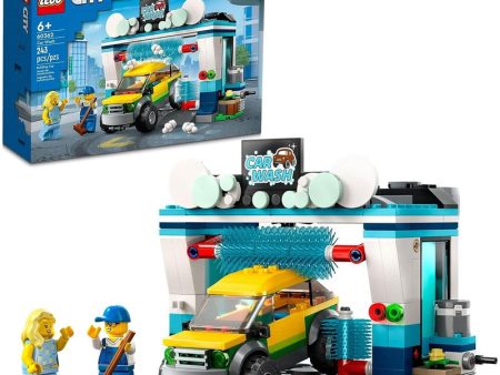 LEGO City Car Wash 60362 Building Toy Set (243 Pieces) For Sale