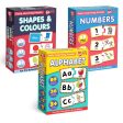 Alphabet, Number, Shape & Colour Early Learning Puzzle (Set of 3) Discount