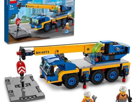 Lego City Mobile Crane Building Blocks Kit (340 Pcs) Cheap