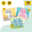 Baby’s First Jigsaw Puzzle Animals, Dinosaurs & Unicorns  (set of 6) | 90 Pieces Online now