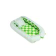 Apple Print New Born Baby nest Bedding Set Reversible (Green) Supply