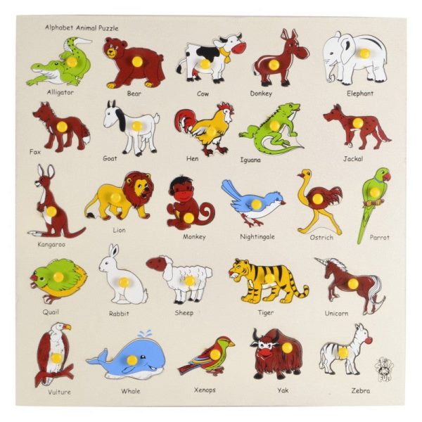 Animal Alphabet Tray For Cheap