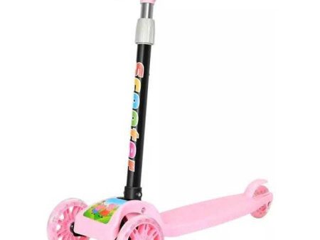 Tikes Scooter 3 Level Height with PU Wheels and Brakes (Pink) Online Hot Sale