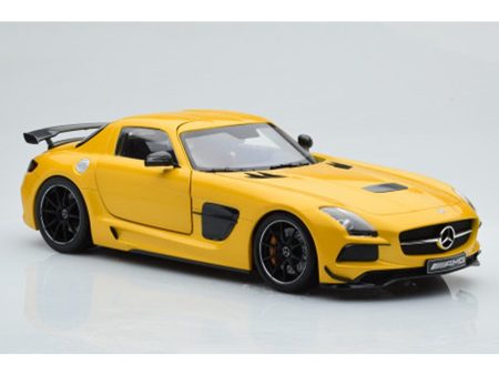 Resembling Mercedes Benz SLS AMG Coupe Diecast Car | 1 32 Scale Model | Yellow Discount