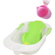 Baby Bather Set | Bath Tub with Toddler Sling Seat and Shampoo Mug (Green) Online Hot Sale