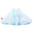 Baby Bedding Set with Mosquito net and Pillow (Blue) Online now