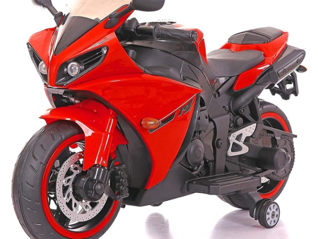 Red Ride-On | Rechargeable Battery Operated | R3 Bike (COD Not Available) Sale