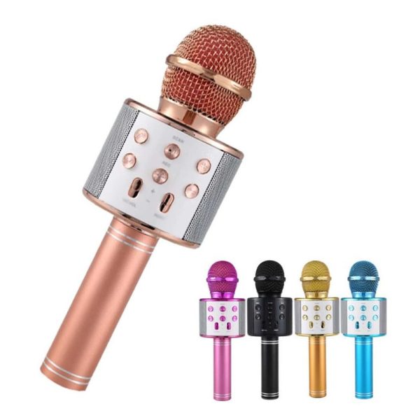 Bluetooth Mic - Wireless Handheld (Assorted colour and Print) Fashion