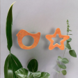 Bird and Star Shapes Neem Wood Teethers Fashion