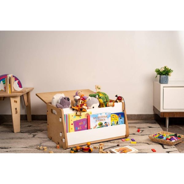 Aqua Plum Toy Chest(Natural) COD not available For Discount