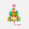 Bunny Drummer Push and Pull Car Toy Online