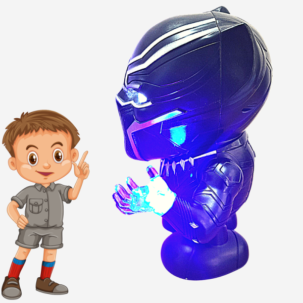 Black Panther Toys | Dancing Toy | with 3D Lightning | Music | Dancing Toys for Kids Online Sale