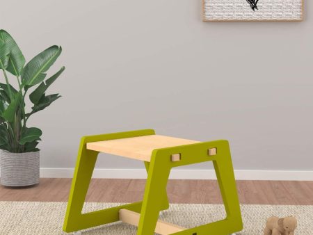 Charcoal Chikku Stool (Green) Discount