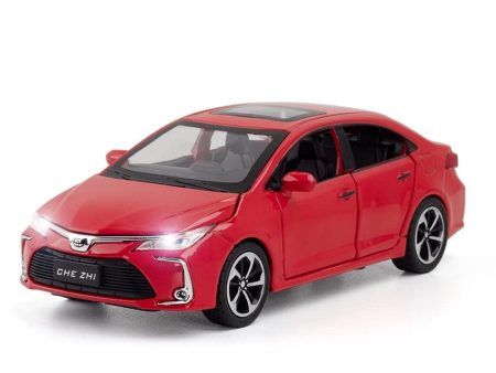 Resembling Toyota Corolla Altis Diecast Car | 1:32 Scale Model | Red Discount