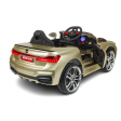 Ride-on | Battery Operated Car with LED Headlights & Rearlights (Gold) | MKS_003(D) | COD not Available Online now