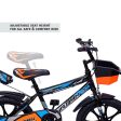 BMX Bicycle with Training Wheel (Black Orange) | 16 Inch (COD not Available) on Sale