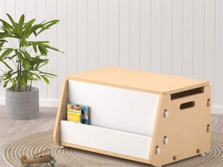 Aqua Plum Toy Chest (White) COD not available For Discount