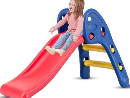 Baby Garden Foldable Slide for Kids (Red-Blue) Fashion