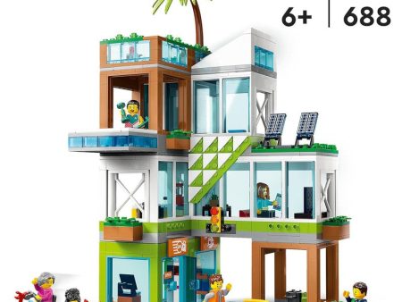 LEGO 60365 City Apartment Building, Modular Building Set (209 Pcs) Online now