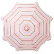 Beach Umbrella Summer Stripe Strawberry Sorbet (COD Not Available) Discount