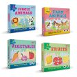 Baby’s First Jigsaw Puzzle Jungle Animals, Farm Animals, Fruits & Vegetables (Set of 4) | 60 Pieces Discount