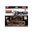 Black Train and Train Set (13 Pieces) For Cheap