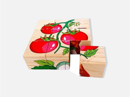 3D 6 Face Vegetable Block Puzzle Online