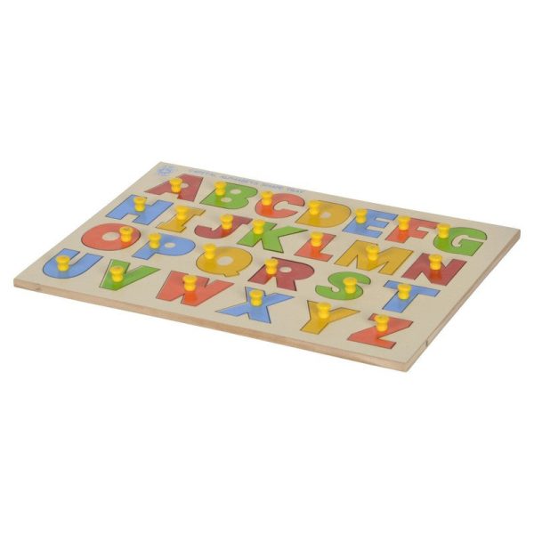 Capital Alphabet Shape Tray with Knob Online Sale