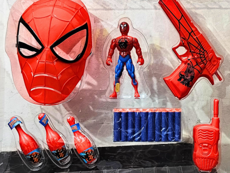 Action Figure Spiderman Set - (3 Bowling Pins) Discount