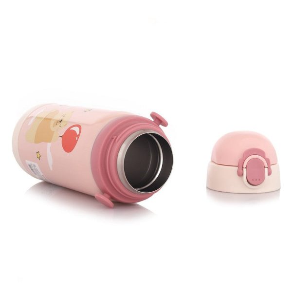 Bear and Ballon Hot & Cold Vacuum Water Bottle (450 ml) Online Hot Sale