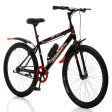 BMX Bicycle (Frame Size-16, 24 Inches) | Black and Red | COD not Available Online