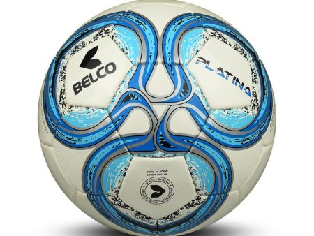 Belco Blue Platina Football (1 Football with needle) Size 5 | 11+ Years Cheap