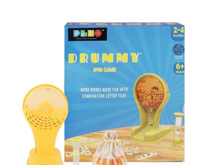 Drummy Spin Game - Word (100 tiles with Alphabets and Combination Letters) Sale