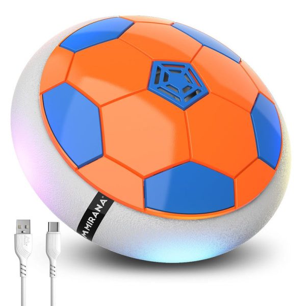 Battery Powered Hover Floating Football C-Type USB Rechargeable | Air Football Neon Lite Online