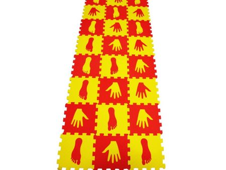 Hand Feet Twister Interlock Play Mat Hopscotch and Playmat Online Hot Sale