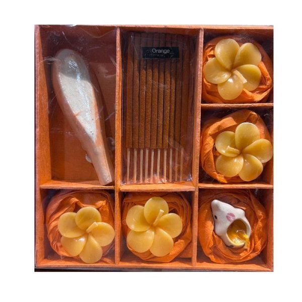 Candle, Incense and Aroma Set (Set of 3) Online