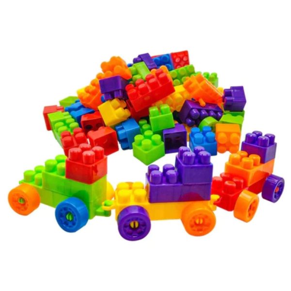 Building Blocks Container - 60 pieces Discount