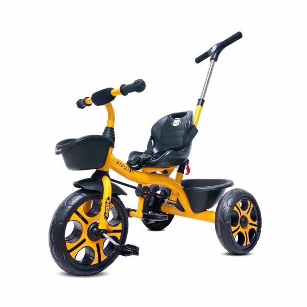 Buddy Plug N Play Kids Tricycle | Capacity Upto 30 Kgs (Yellow) Online now